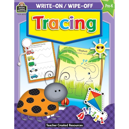 Teacher Created Resources Write-On/Wipe-Off - Tracing 8215